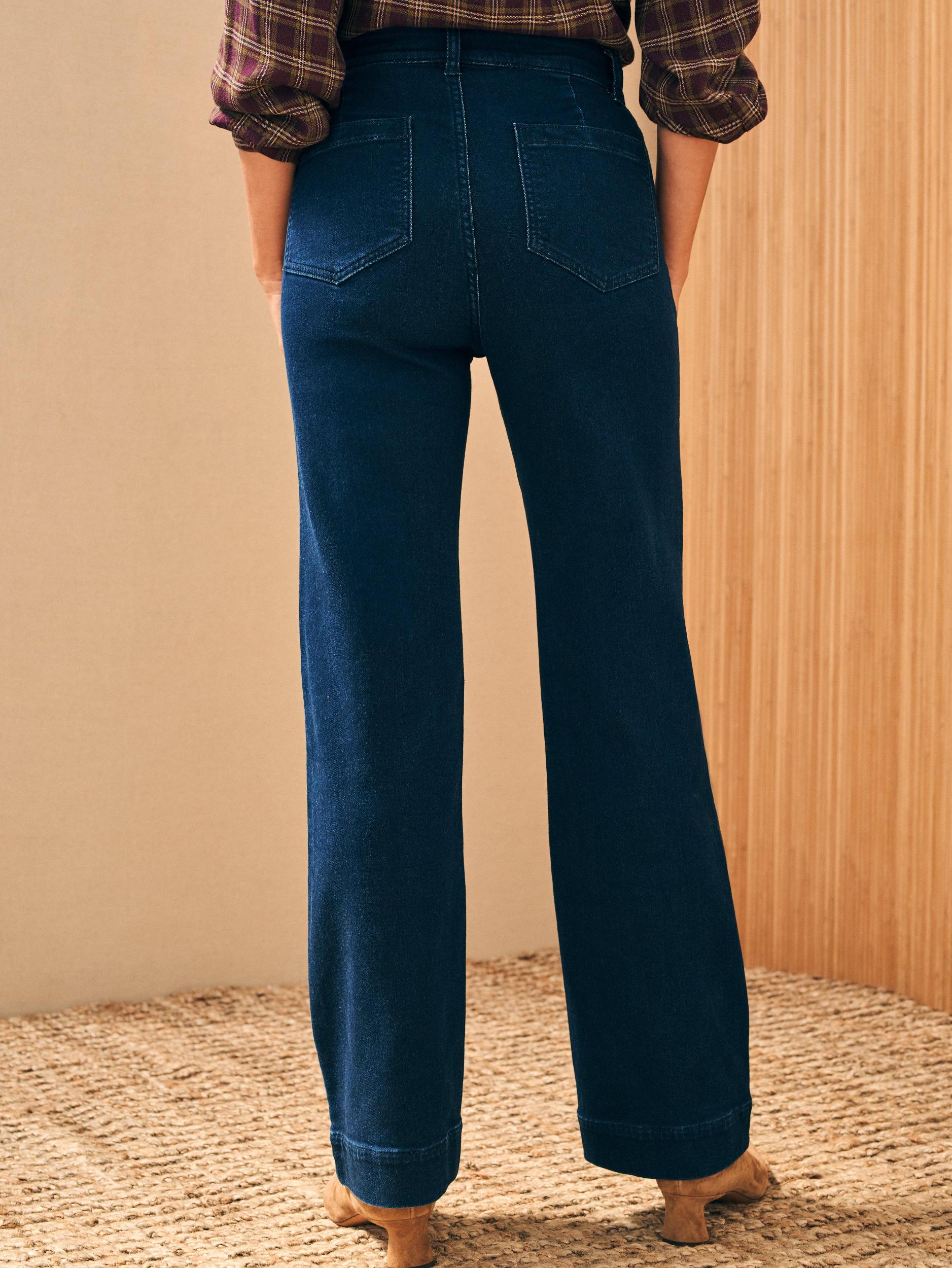 Stretch Terry Patch Pocket Pant - Clermont Wash Female Product Image