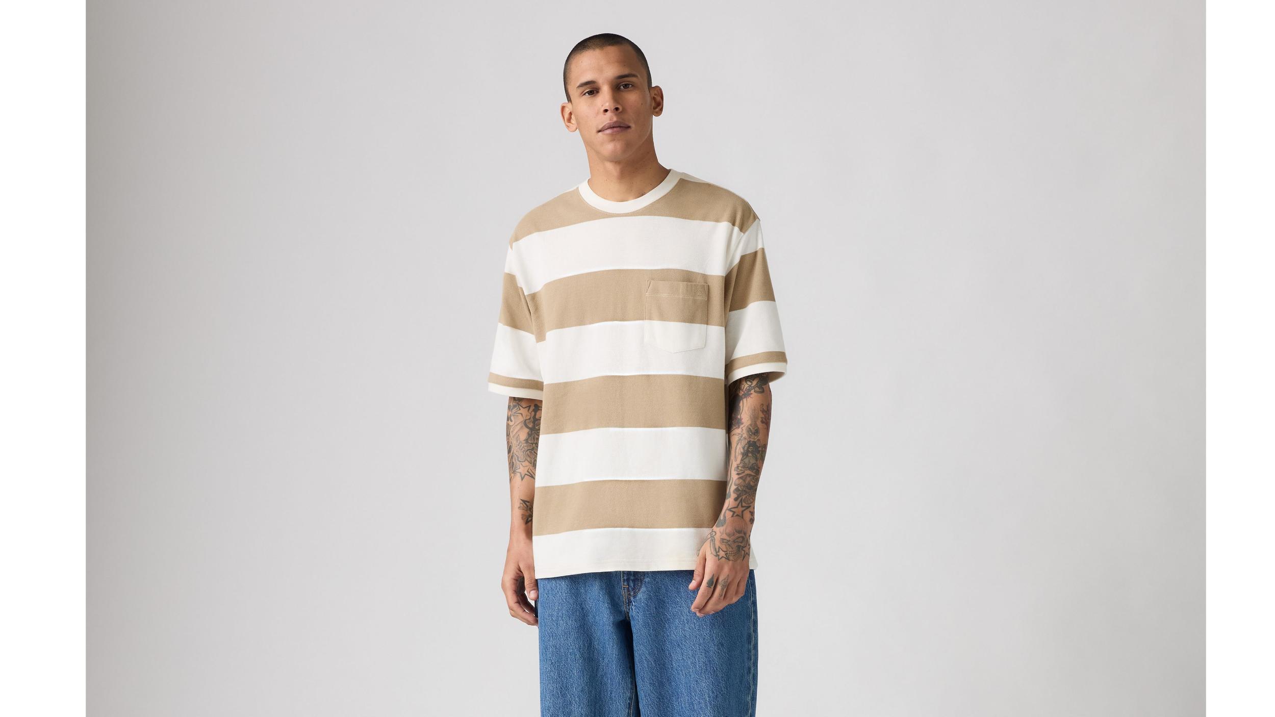 Half-Sleeve Pique T-Shirt Product Image