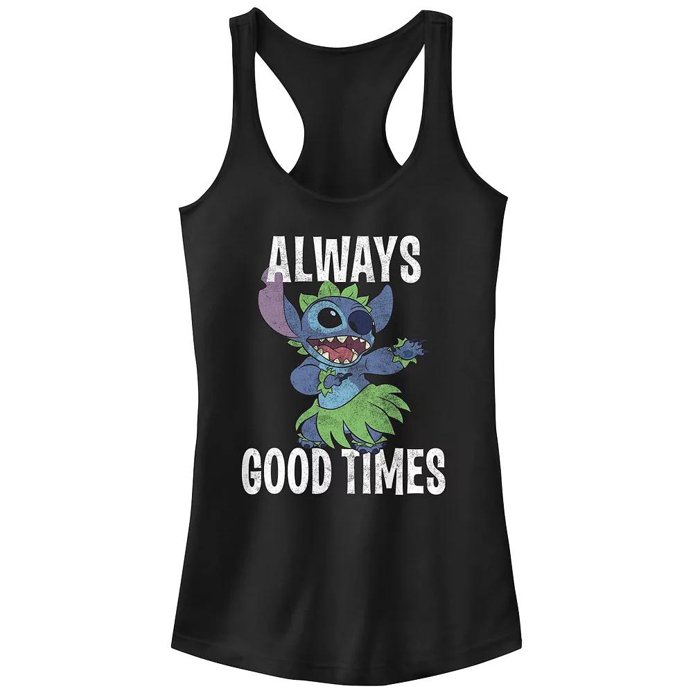 Disney's Lilo & Stitch Always Good Times Hula Dance Juniors' Racerback Tank Top, Girl's,  Product Image