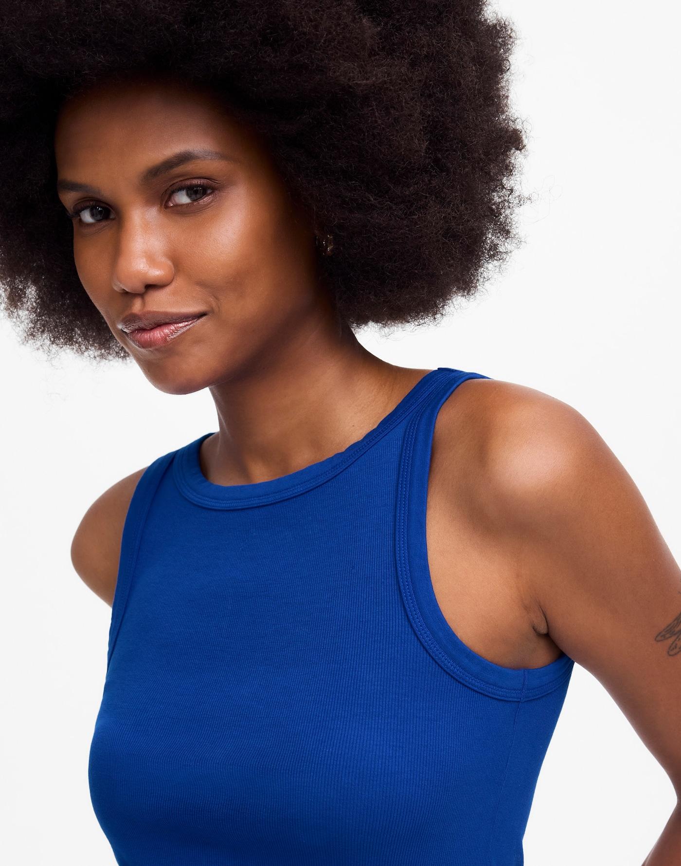 (Re)generative Cotton Essential High-Neck Tank Product Image