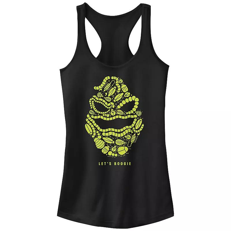 Disney's The Nightmare Before Christmas Oogie Boogie Let's Boogie Bug Head Juniors' Racerback Tank Top, Girl's,  Product Image