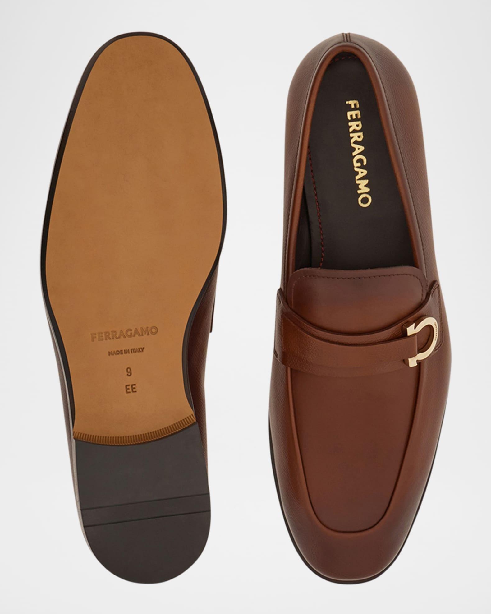 Men's Florio Gancio Leather Loafers Product Image