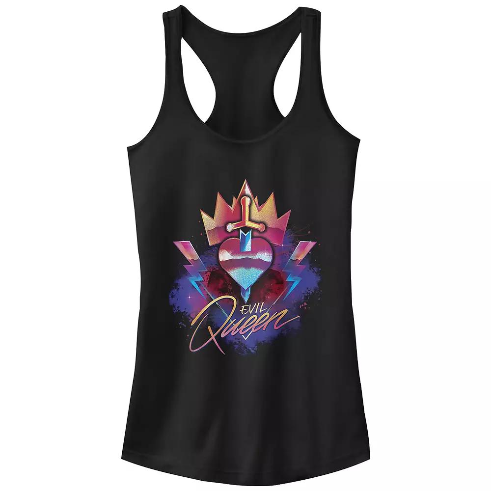 Disney Villains Snow White Evil Queen Emblem Juniors' Racerback Tank Top, Girl's,  Product Image