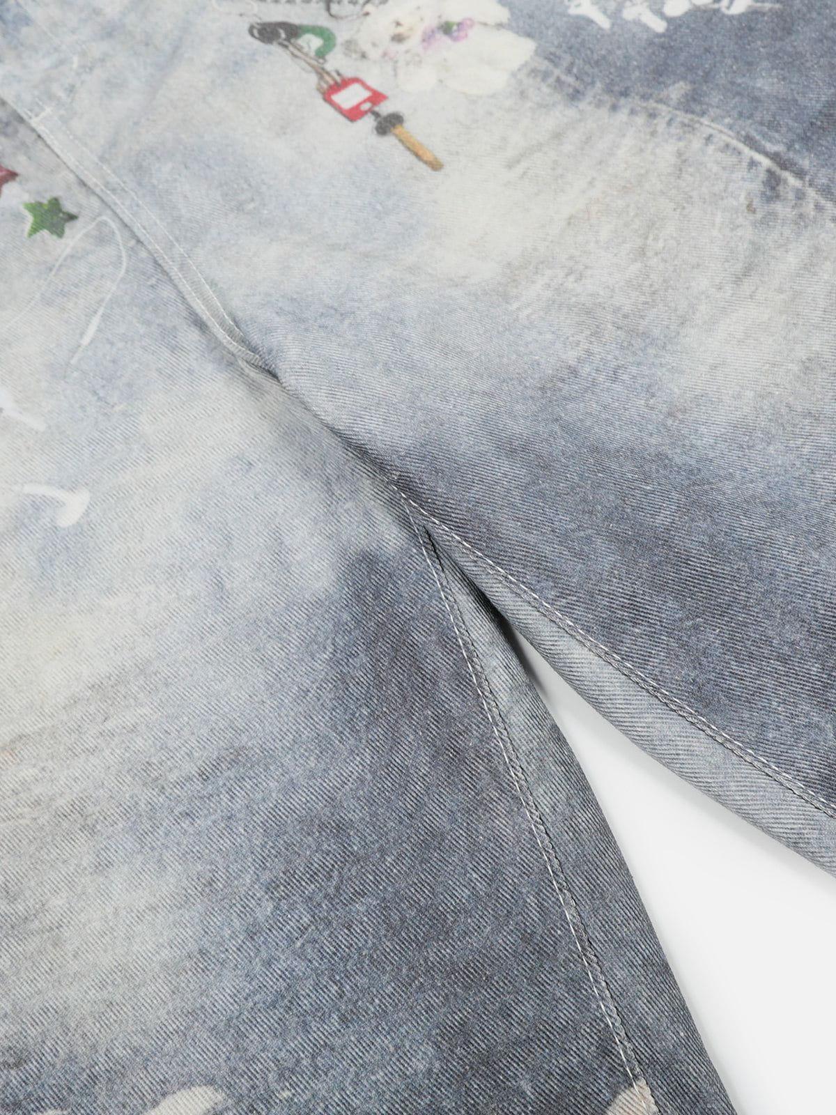 Aelfric Eden Print Longline Jorts Product Image