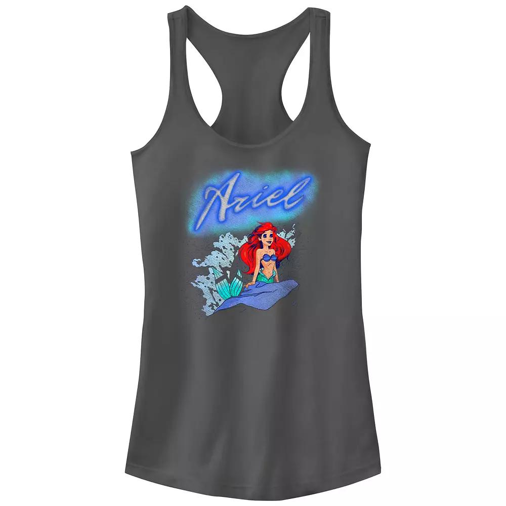 Disney Villains Born Under A Bad Sign Juniors' Racerback Tank Top, Girl's, Size: XL, Black Product Image