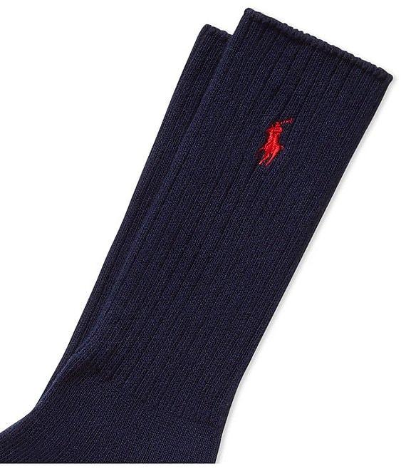 Polo Ralph Lauren Cotton Rib Single Crew Socks Product Image