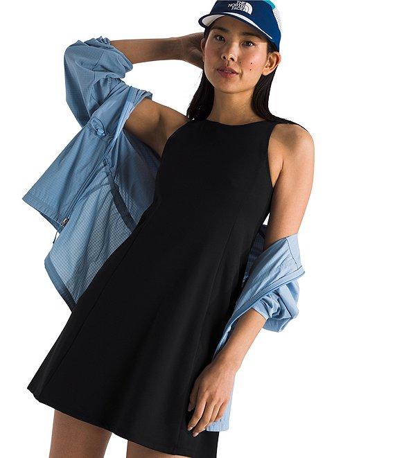 The North Face Dune Sky Crew Neck Sleeveless A-Line Dress Product Image