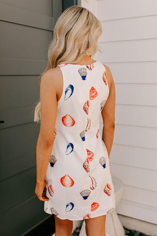 Beach Retreat Linen-Blend Mini Dress Product Image