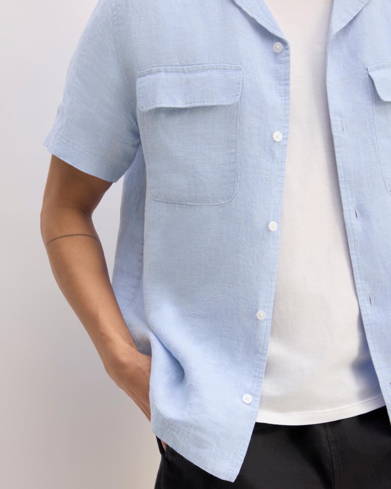 Mens Resort Shirt in Linen by Everlane Product Image