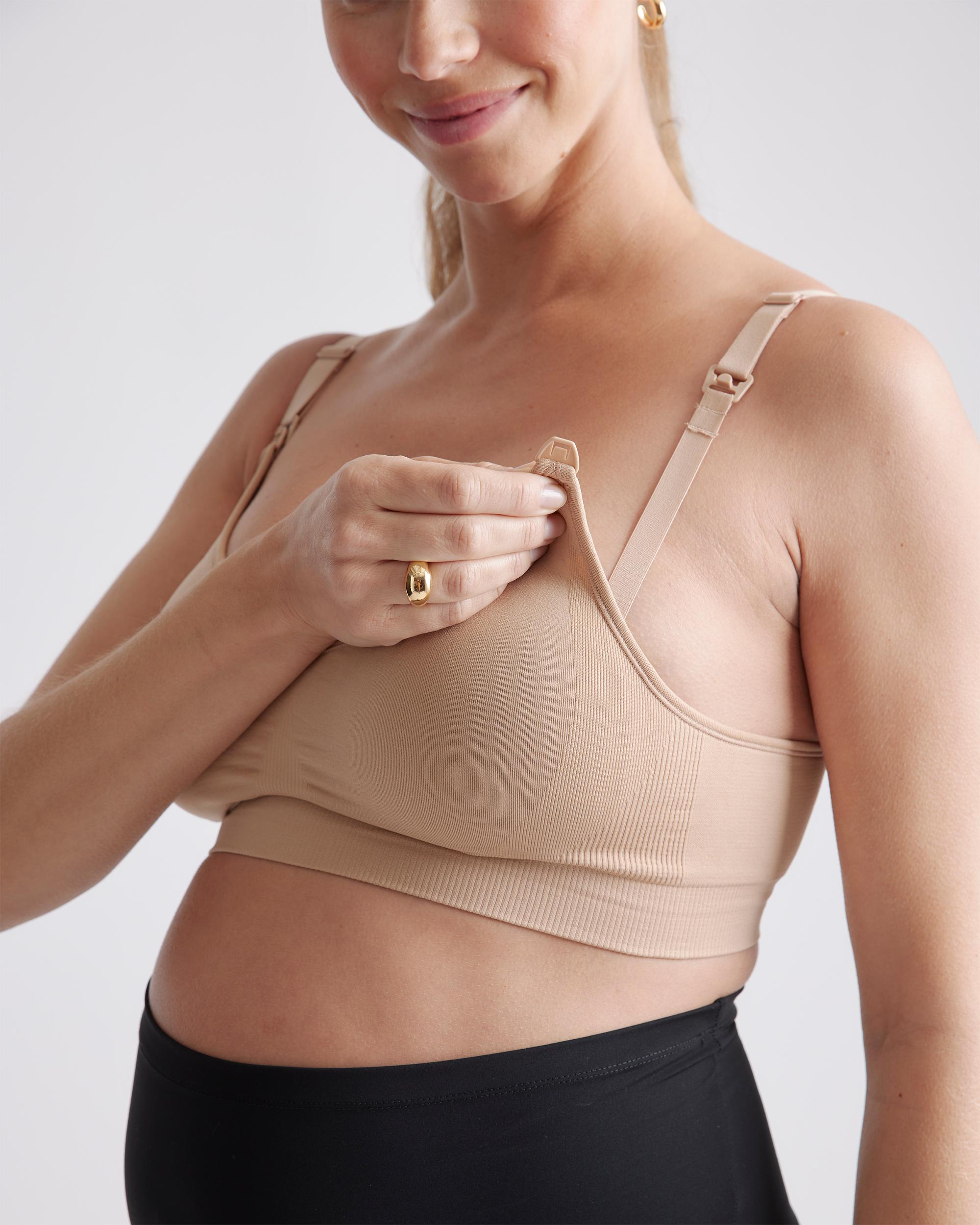 Quince | Women's Seamless Nursing Bra Nylon/Spandex Product Image