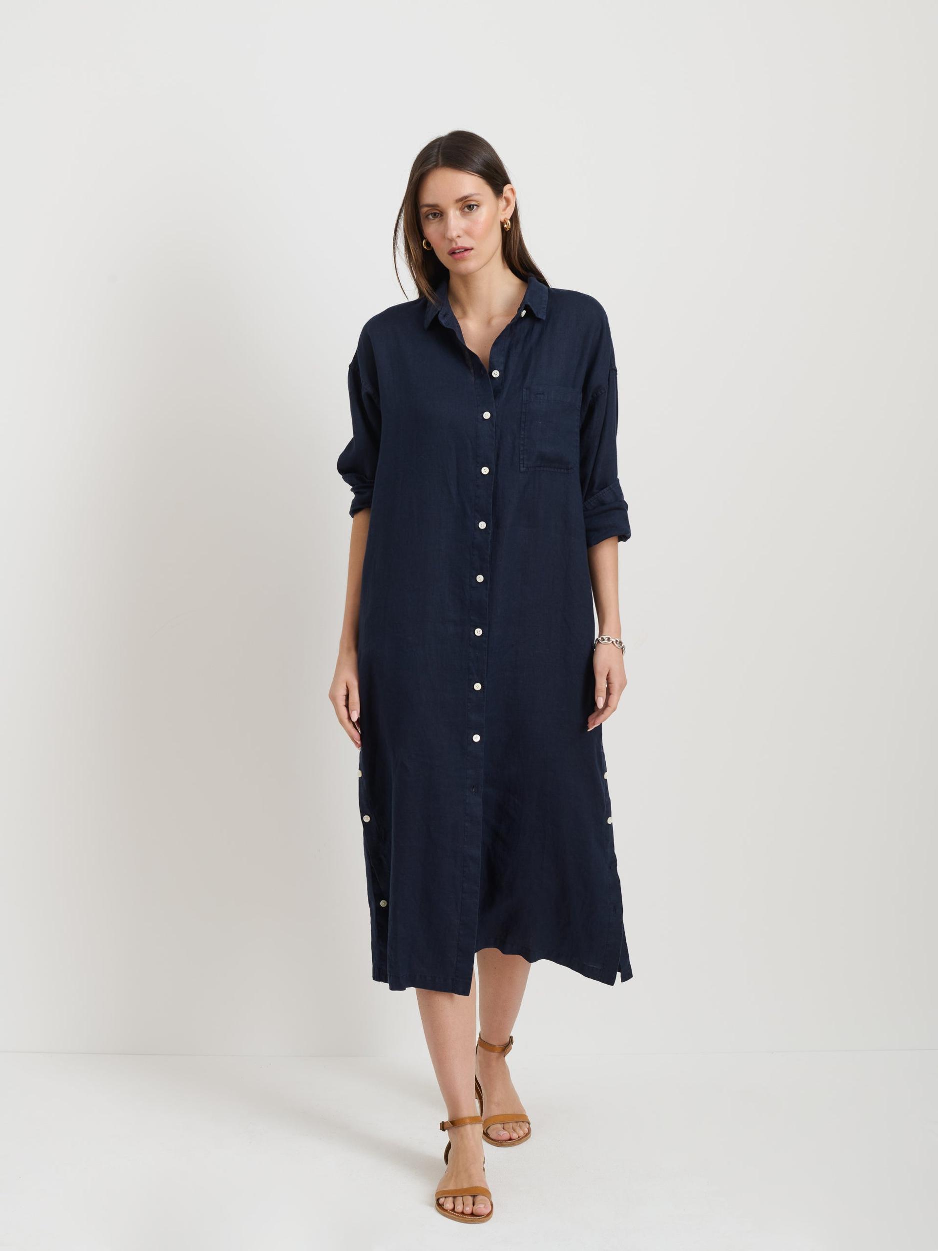 Kerry Shirtdress In Linen Product Image