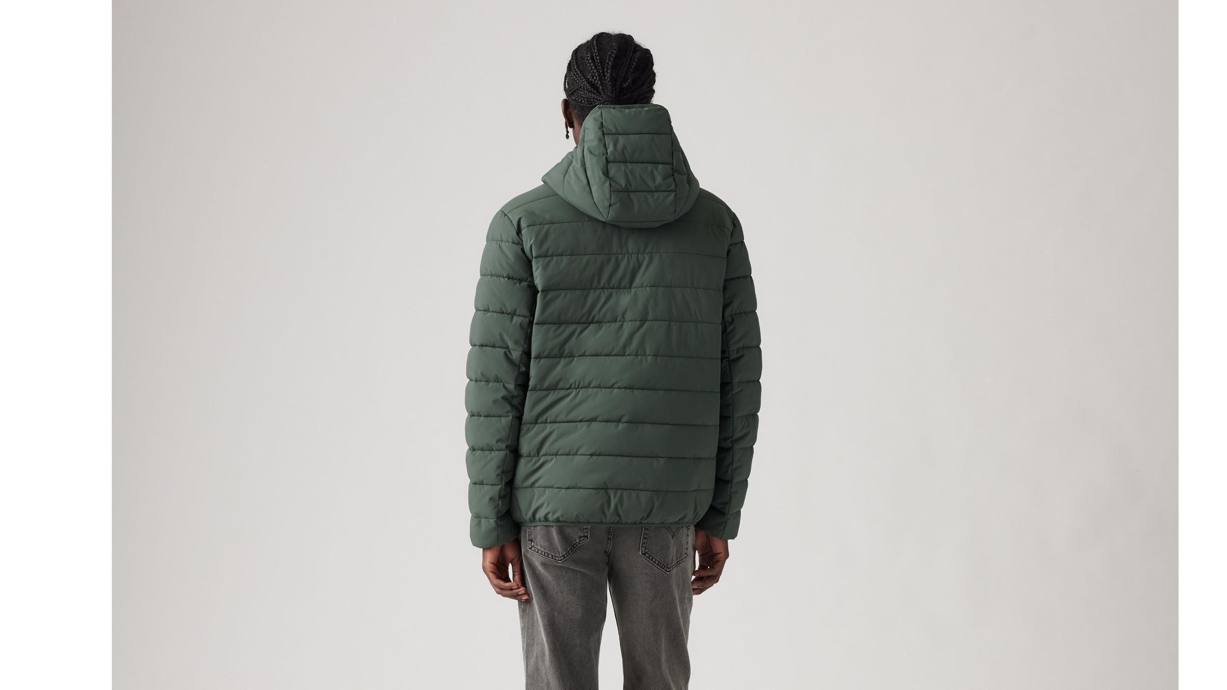 Hooded 2 Chest Pocket Puffer Jacket Product Image