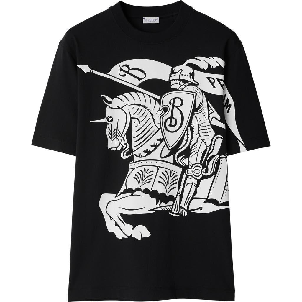 Equestrian Knight-print cotton T-shirt Product Image