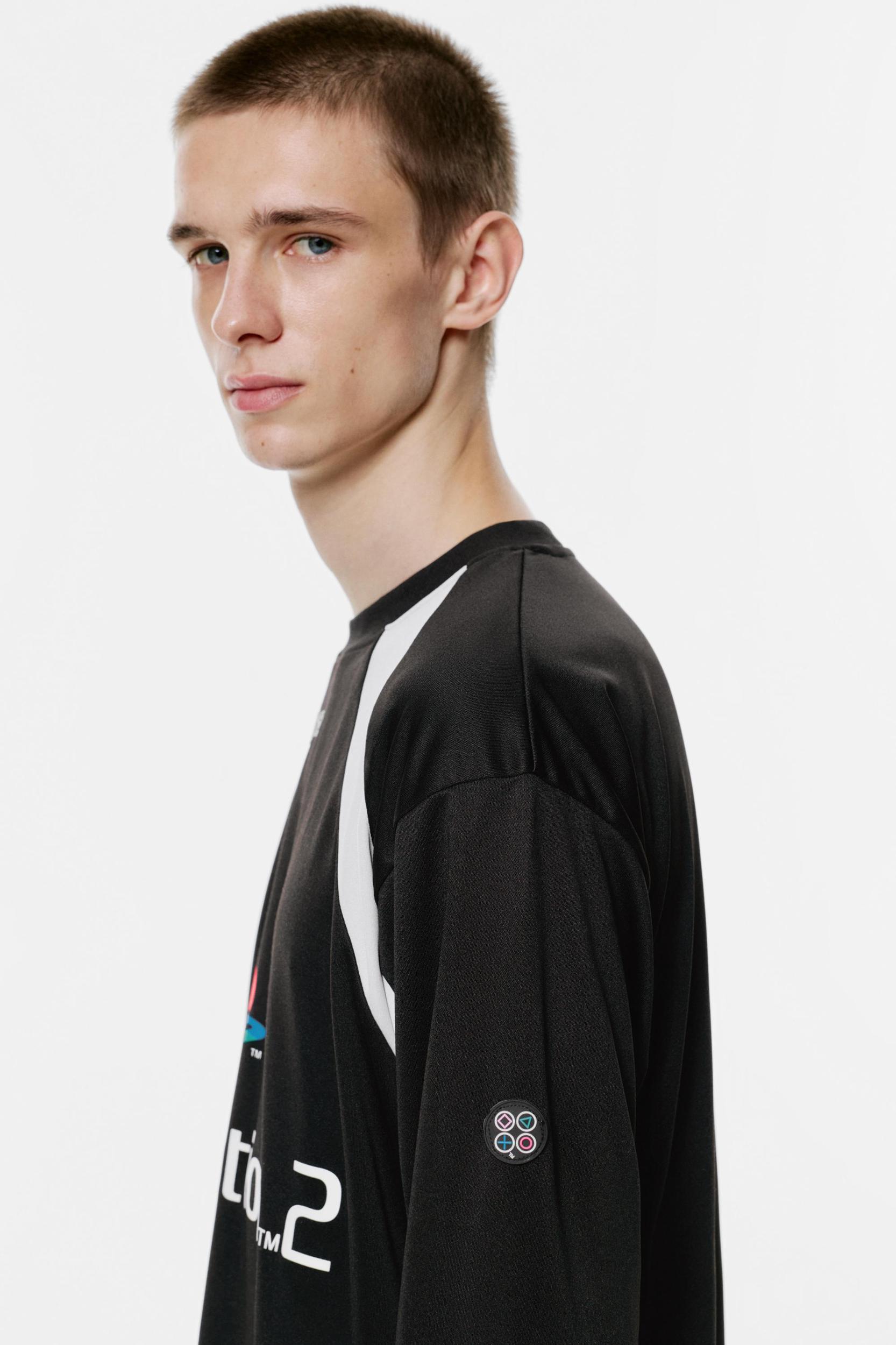 Paneled PlayStation x STWD T-shirt Product Image