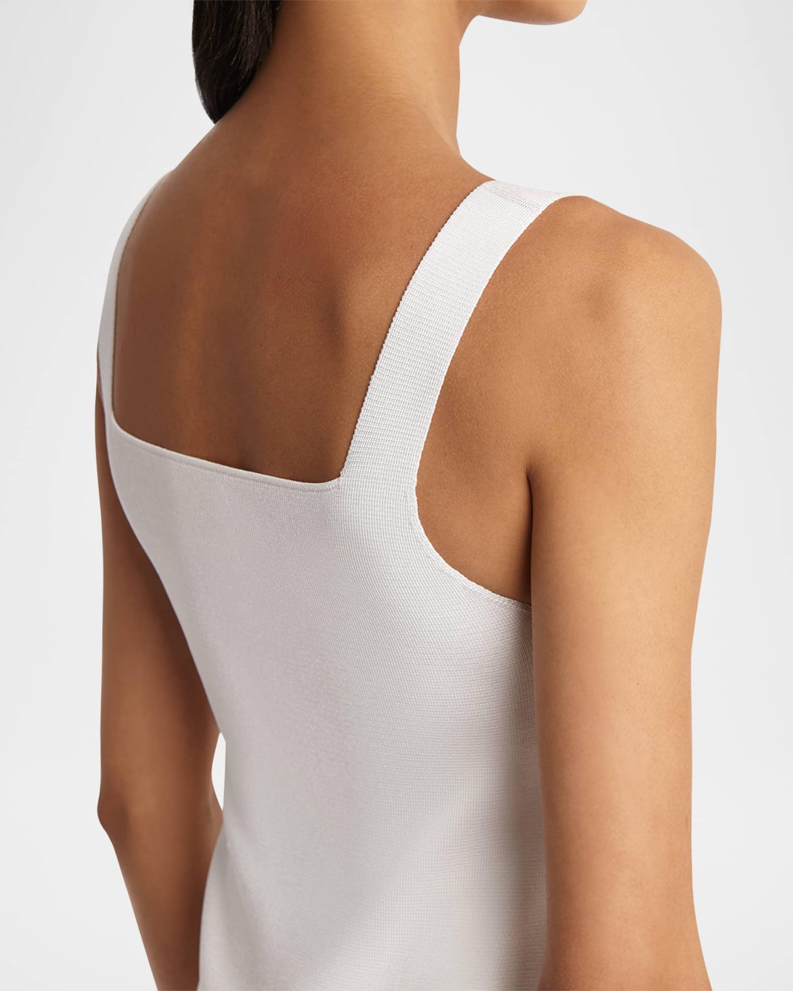 Dixi Square-Neck Sleeveless Knit Maxi Dress Product Image