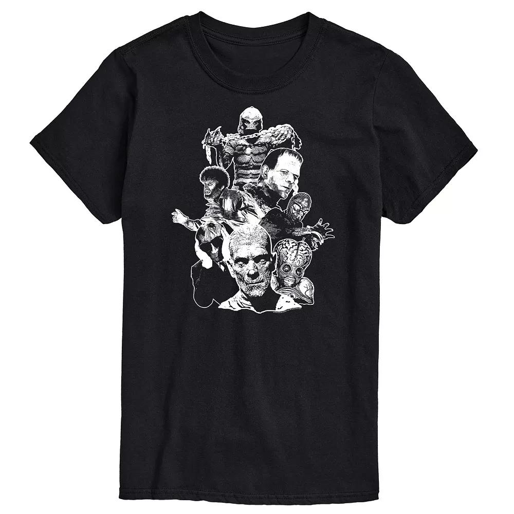 Big & Tall Universal Monsters Monster Group Graphic Tee, Men's,  Product Image