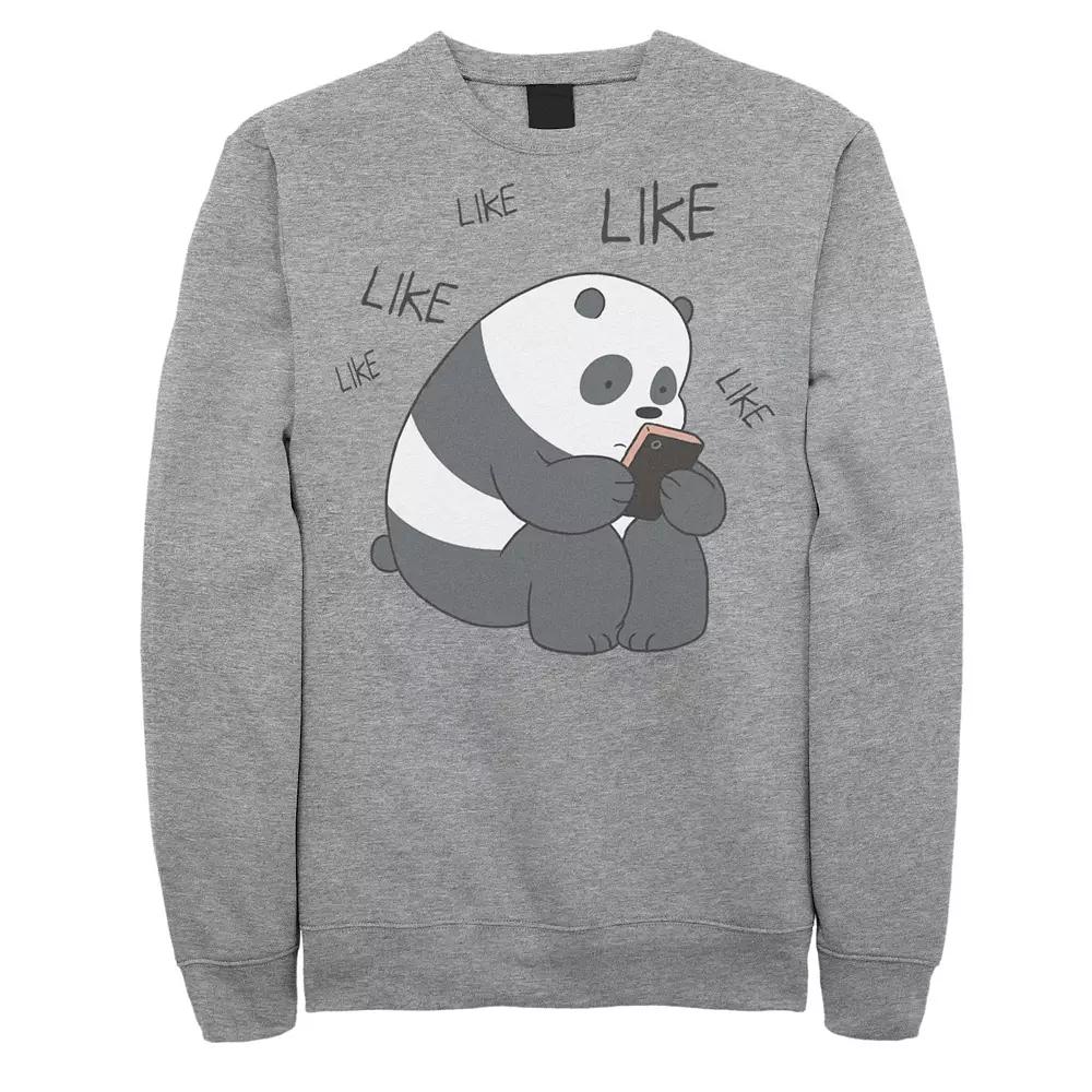 Men's Cartoon Network We Bare Bears Like Like Like Sweatshirt,  Product Image