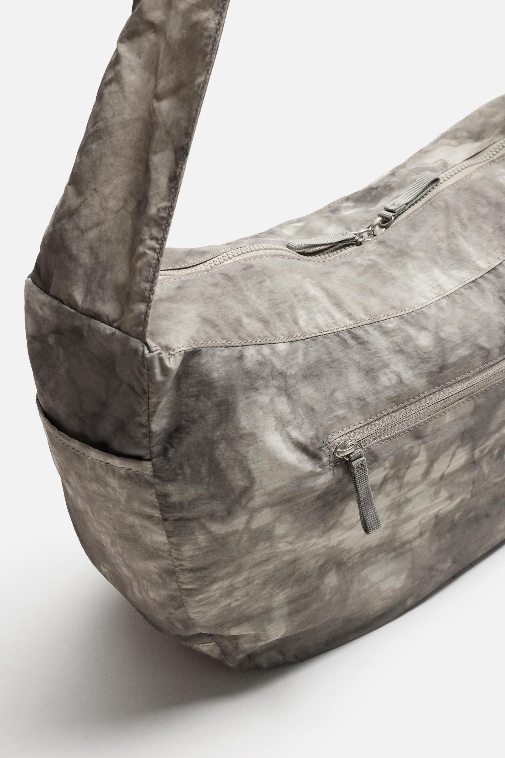 WORN EFFECT NYLON BAG Product Image