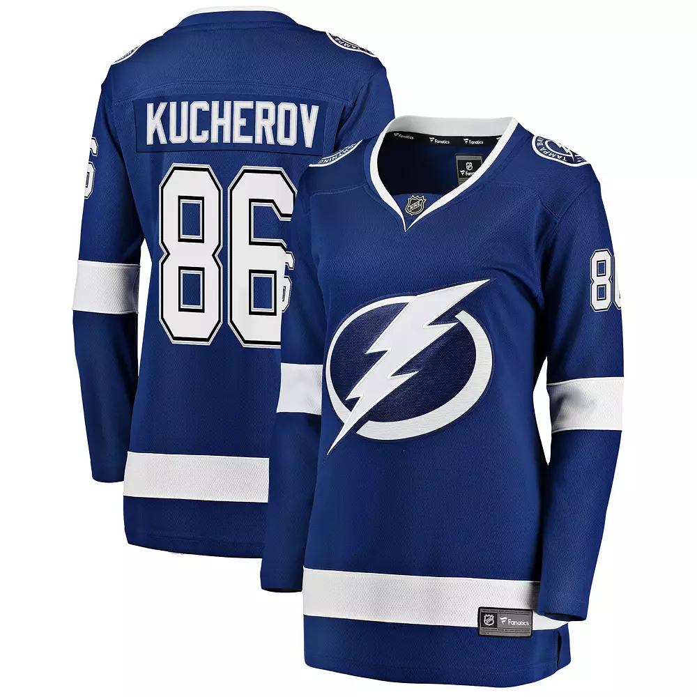 Women's Fanatics Nikita Kucherov Blue Tampa Bay Lightning Premier Breakaway Player Jersey,  Product Image