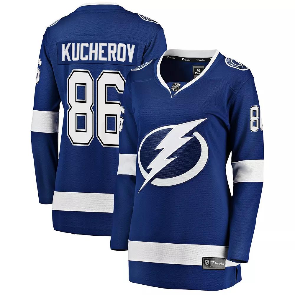 Women's Fanatics Nikita Kucherov Blue Tampa Bay Lightning Premier Breakaway Player Jersey,  Product Image