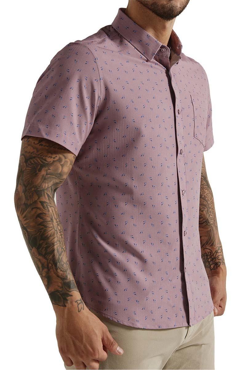 Kairi Button Up Shirt- Lavender Product Image
