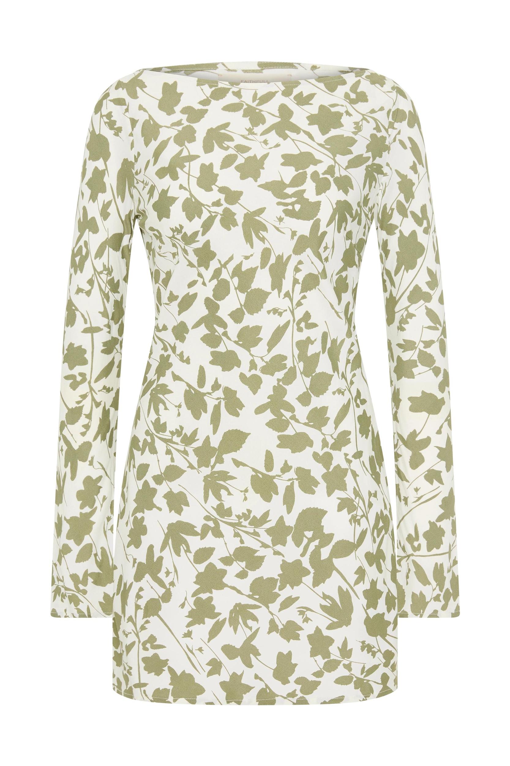 Lilou Mini Dress Poplar Sage - Final Sale Product Image