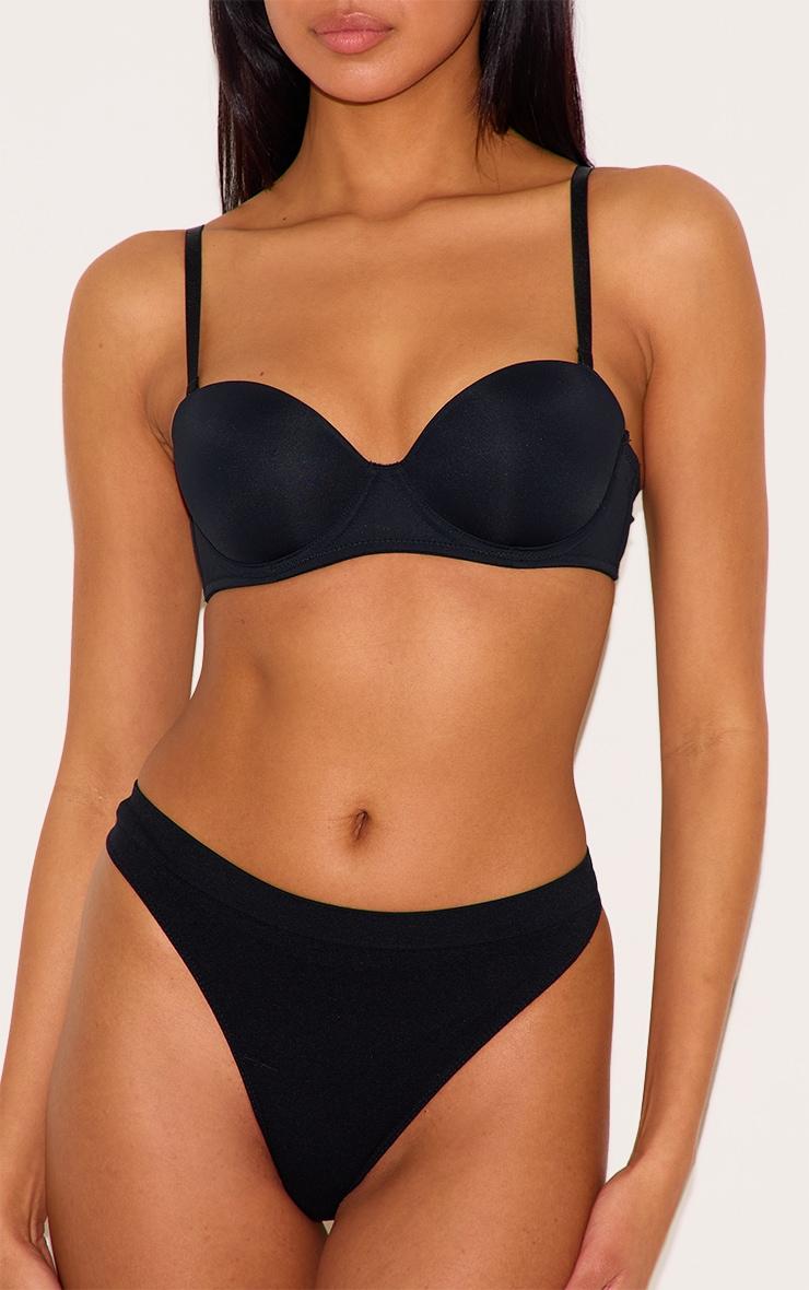 Black Multiway Underwired Bra Product Image