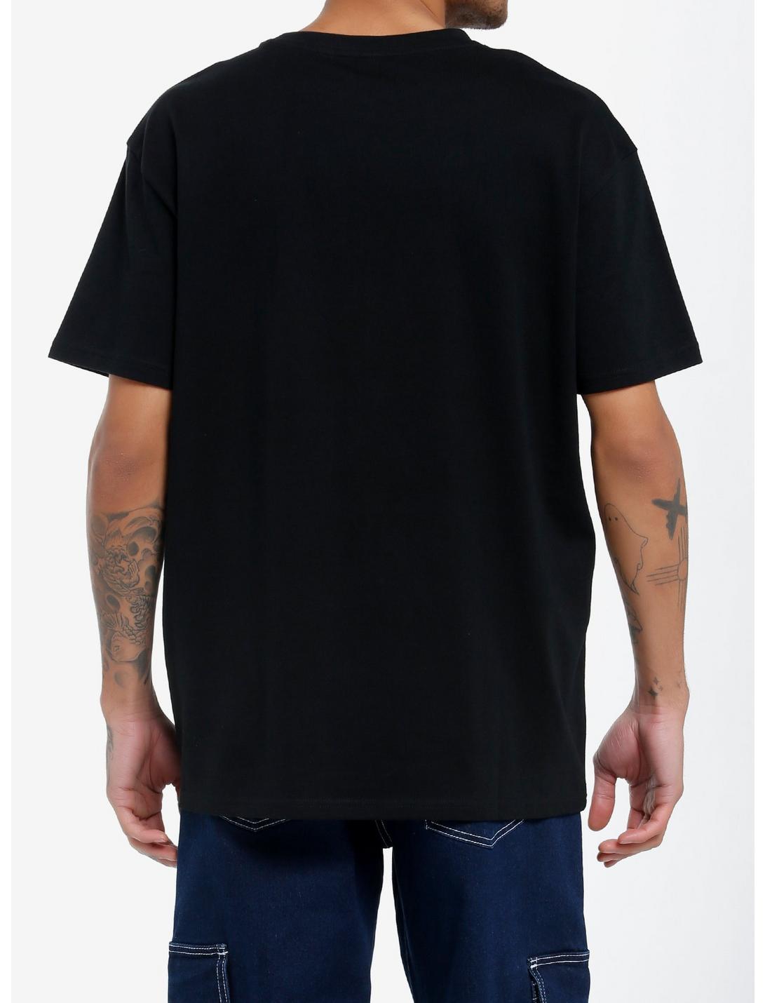 Eagle On Fire Oversized T-Shirt Product Image