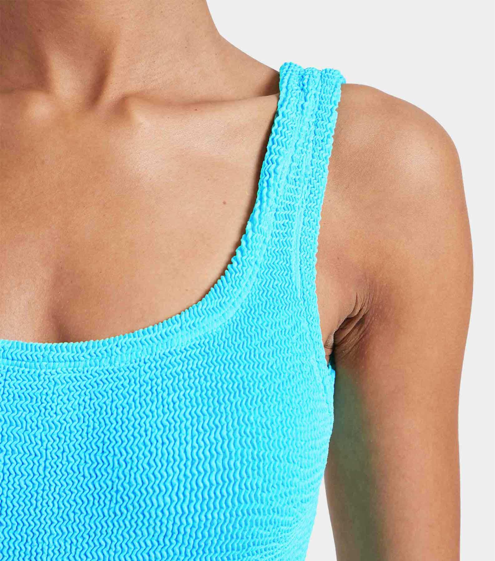 Square Neck Swim - Aqua Product Image