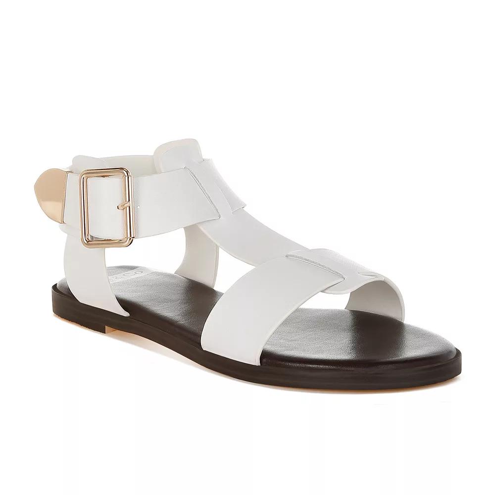 Rag & Co. Shayla Women's Sandals, Size: 7.5, White Product Image