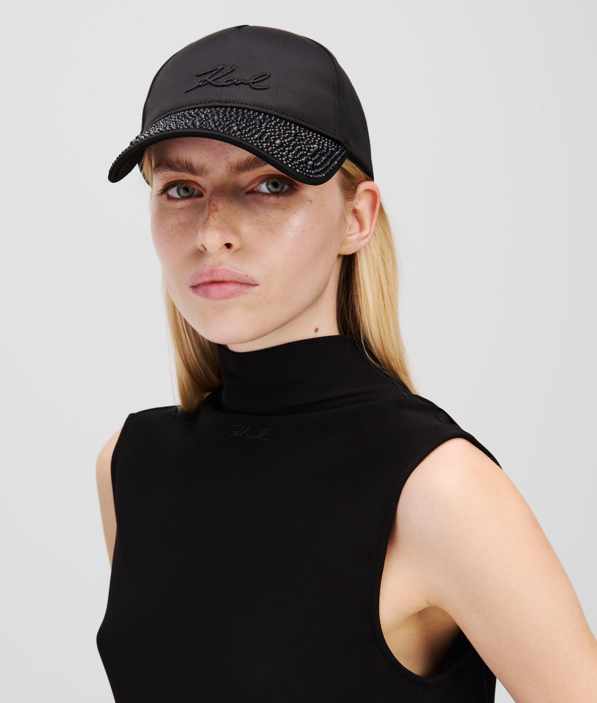 K/SIGNATURE RHINESTONE CAP Product Image