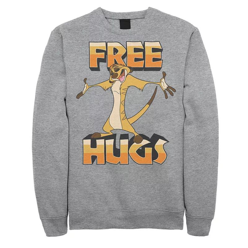 Disney's The Lion King Timon Men's Free Hugs Sweatshirt,  Product Image