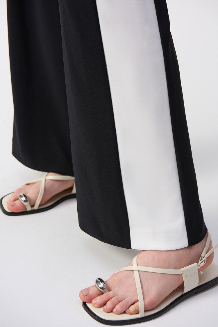 Silky Knit Wide-Leg Pull-On Pants Product Image