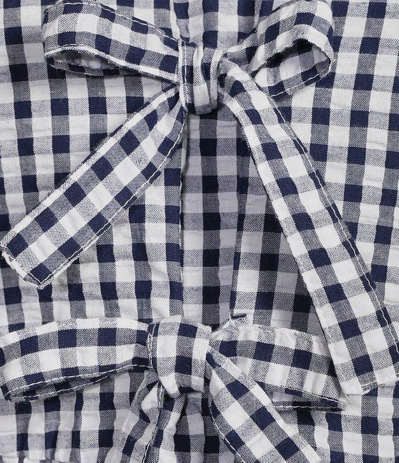 Vigoss Gingham Sleeveless Top Product Image