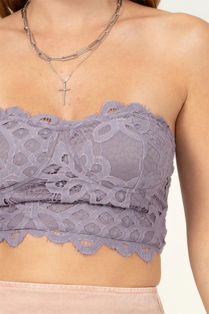 Sleeveless Corset Tube Top Product Image