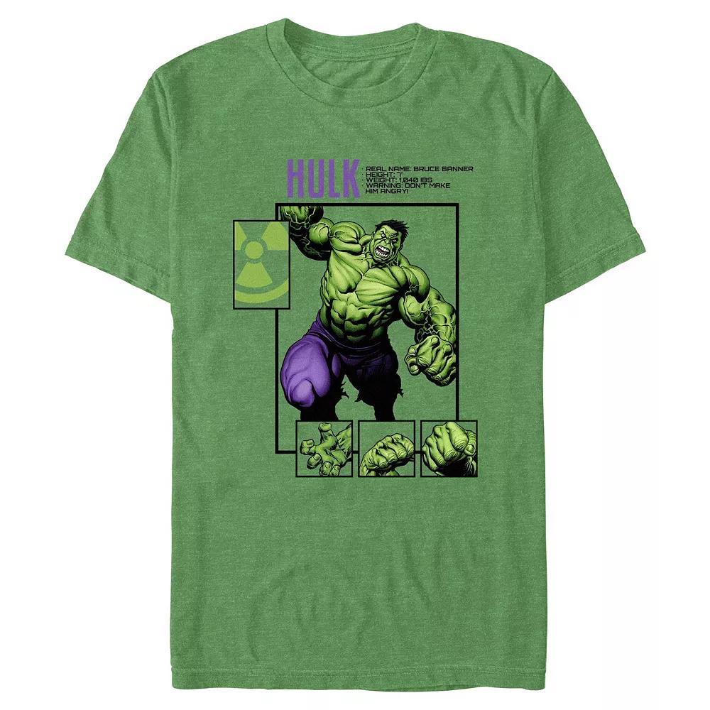 Big & Tall Marvel Hulk Fist Graphic Tee, Men's,  Product Image
