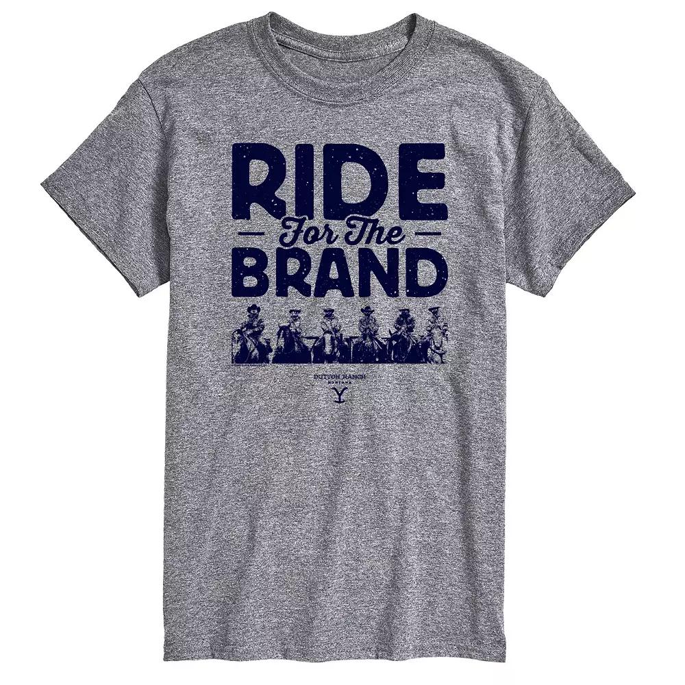 Big & Tall Yellowstone Ride For The Brand Graphic Tee, Men's,  Product Image