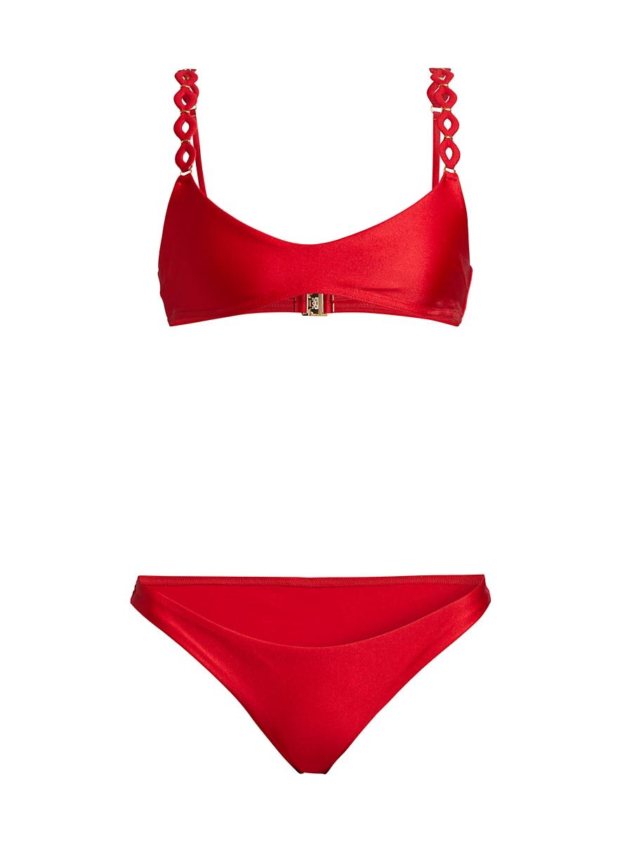 Womens Everley Diamond Trim Bikini Product Image