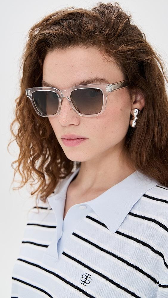 Saint Laurent Square Sunglasses | Shopbop Product Image