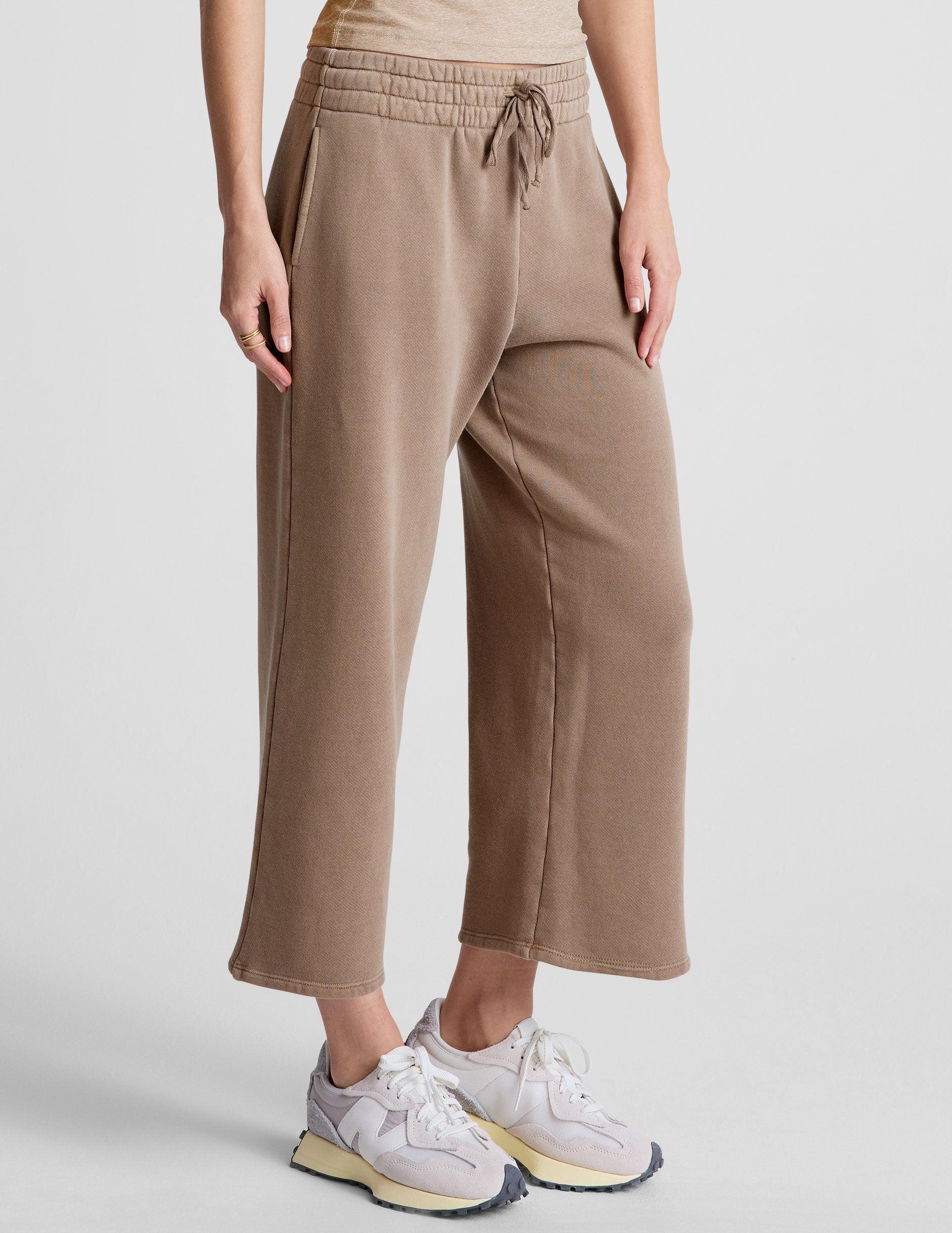 Cali Wide Leg Cropped Pant Product Image