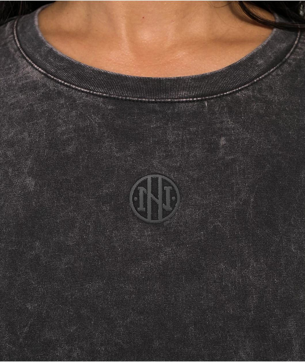 Ninth Hall Fundamentals Maeve Black Wash Oversized T-Shirt Product Image