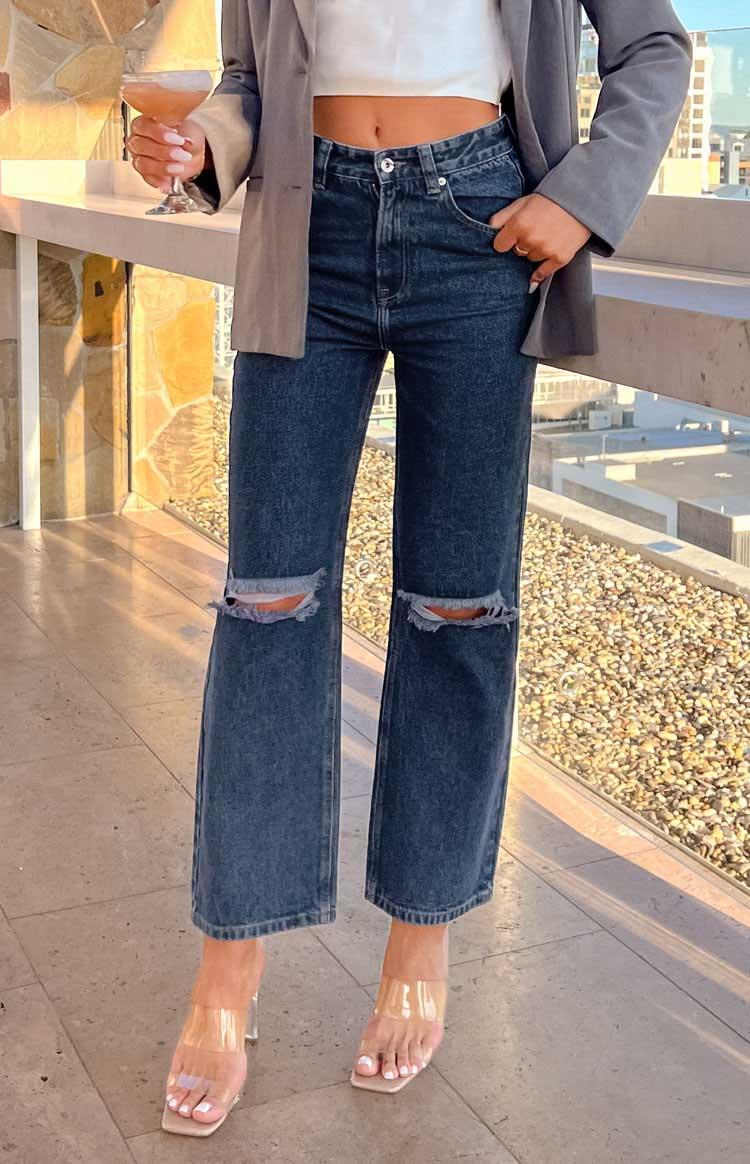 Robin Dark Blue Denim Jeans Product Image