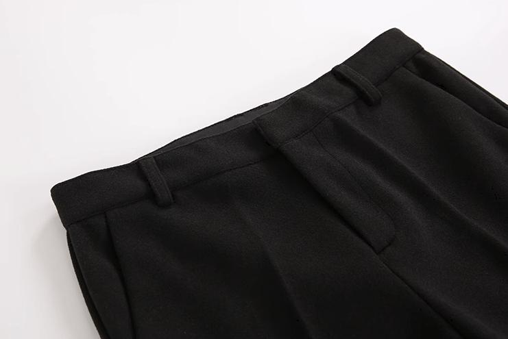 RT No. 1263 WIDE WOOLEN PANTS Product Image