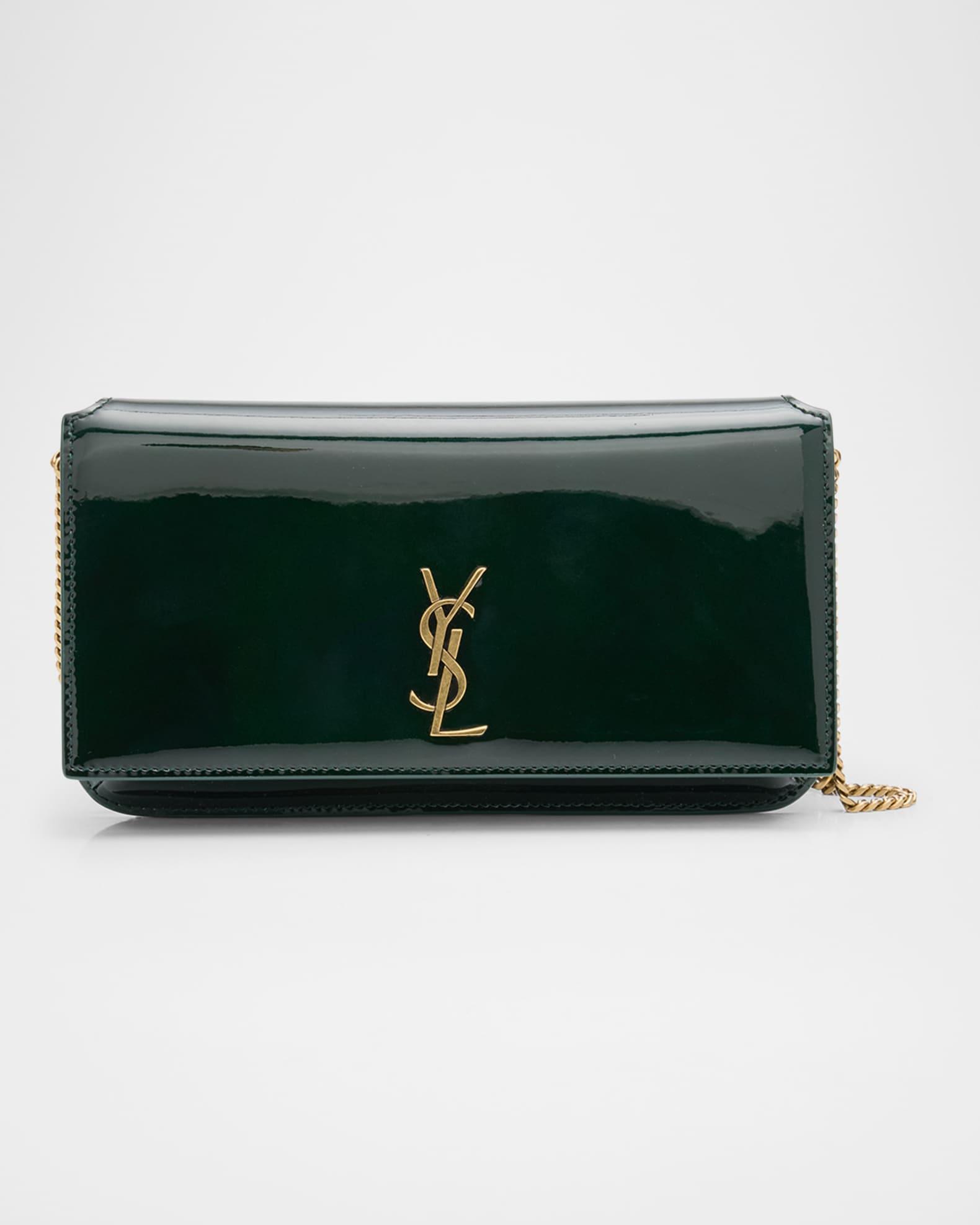 YSL Phone Holder Shoulder Bag in Patent Leather Product Image