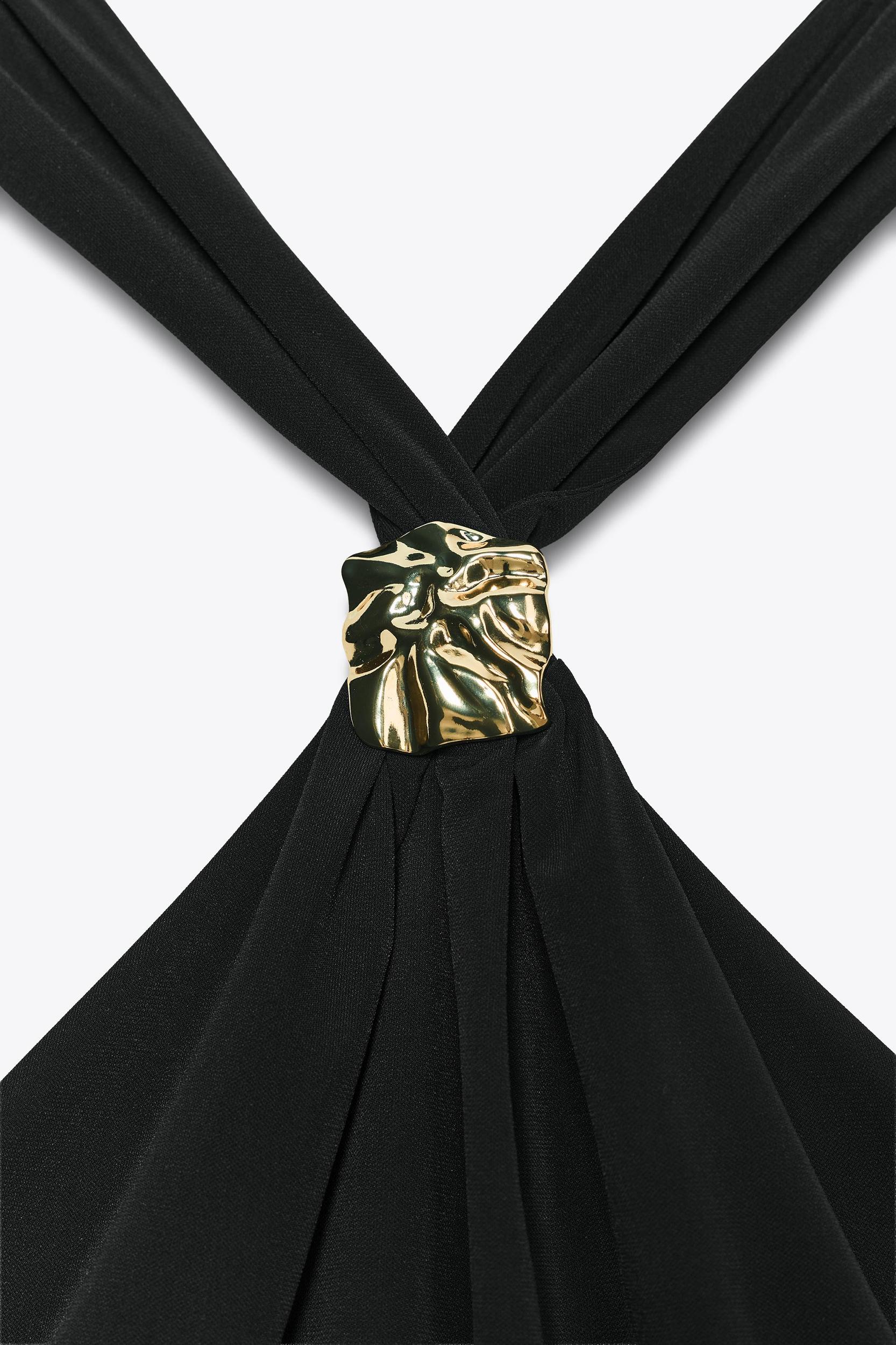 FITTED WRAP DRESS Product Image