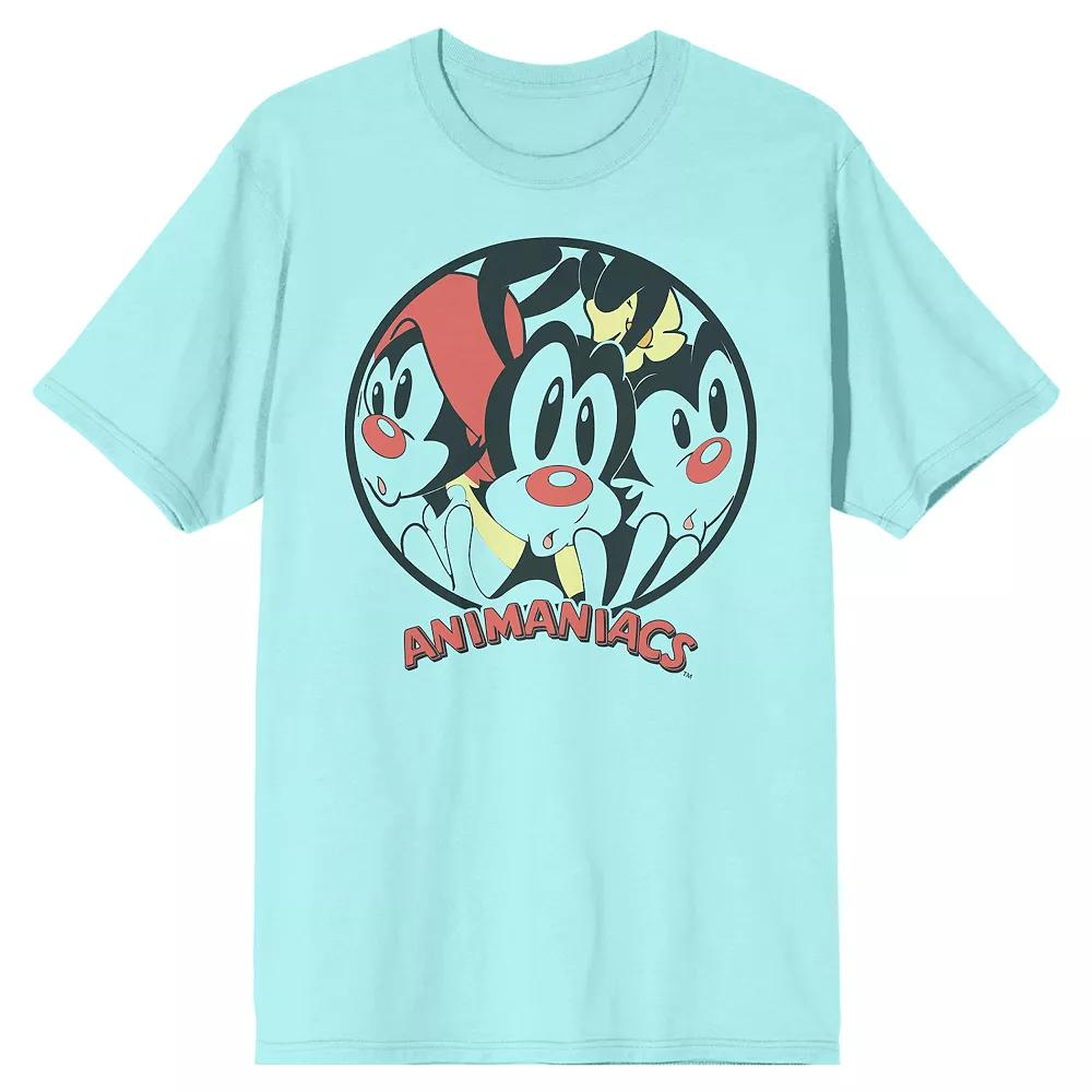 Men's Animaniacs Zany Cartoon Circle Tee,  Product Image