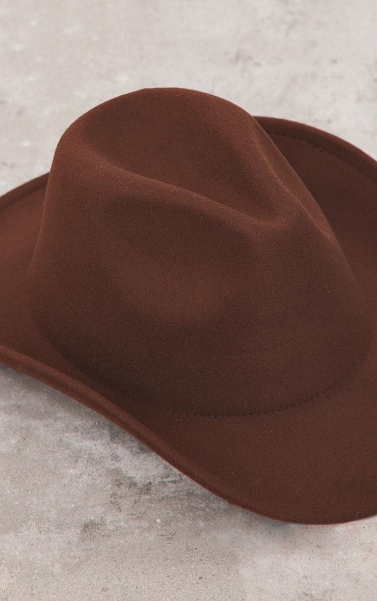 Chocolate Cowboy Hat Product Image