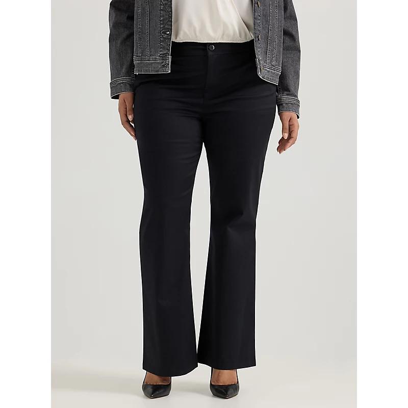 Womens Wrinkle Free Bootcut Pants Product Image