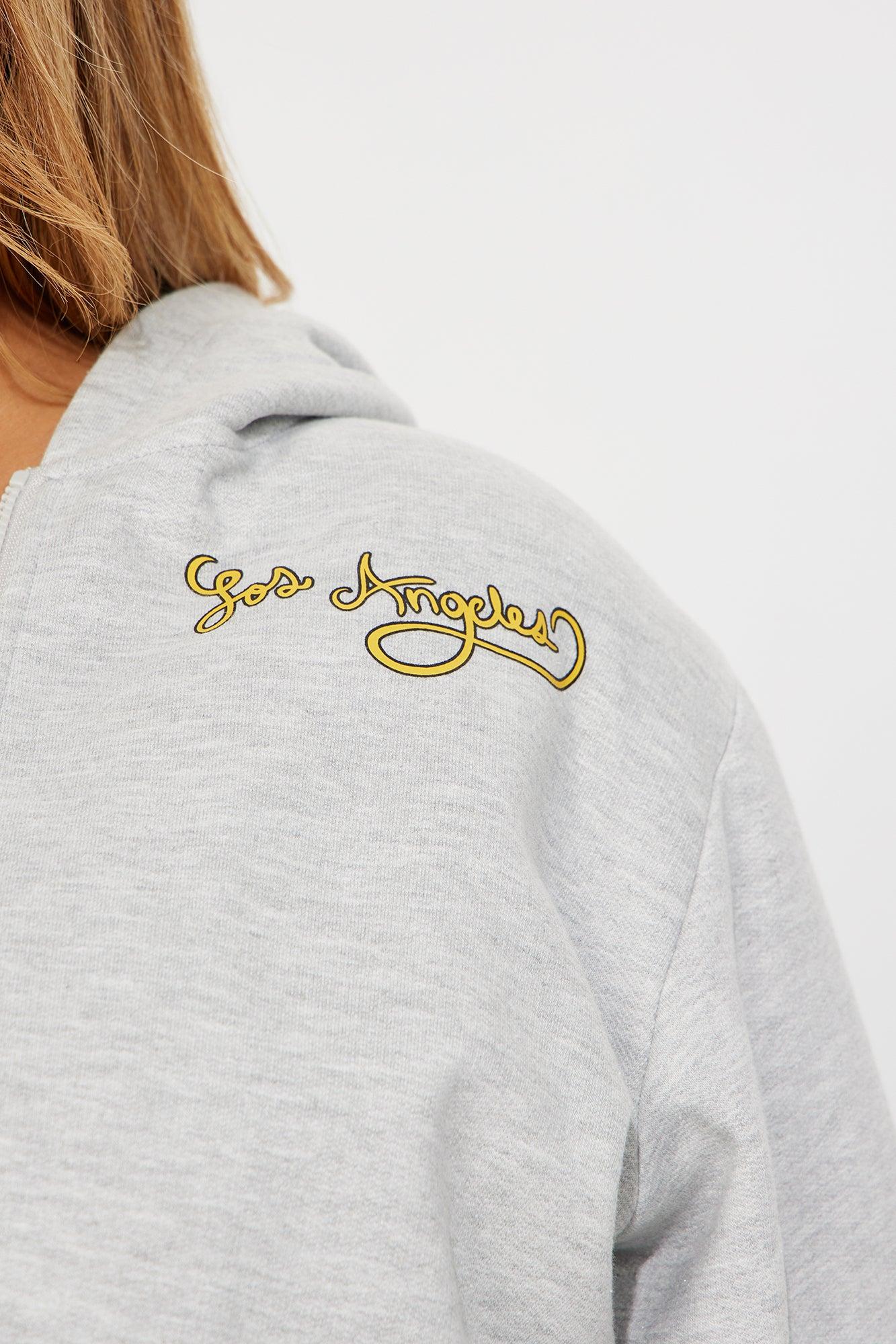 Alpha Energy Zip Front Hoodie - Heather Grey Product Image