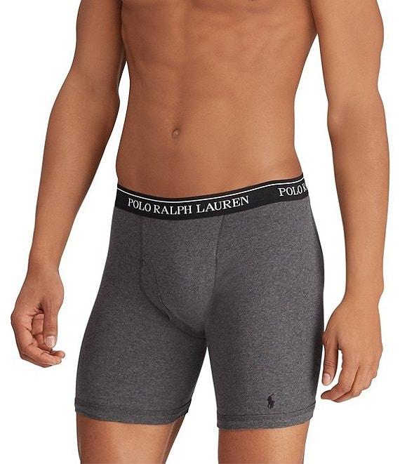 Polo Ralph Lauren Classic Fit Long Leg Boxer Briefs 3-Pack Product Image
